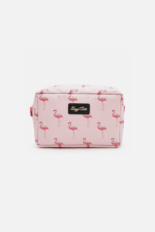Eco-friendly косметичка Dreaming in the Wild — Blush Flamingo