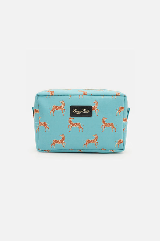 Eco-friendly косметичка Dreaming in the Wild — Azure Zebra